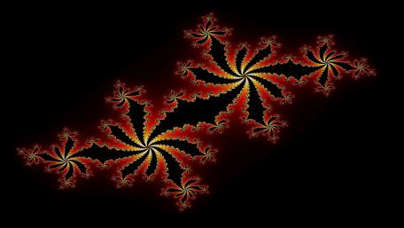 Mesmerizing Dark Fractal Art Wallpaper wallpaper