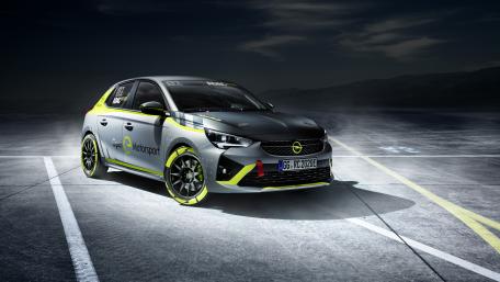 Opel Corsa e-rally wallpaper