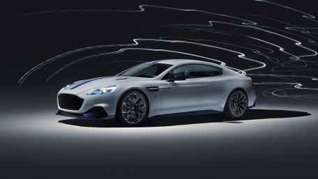 Aston Martin Rapide-E electric car wallpaper