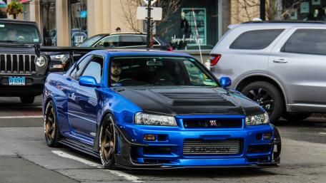 Nissan skyline gtr r34 wallpaper