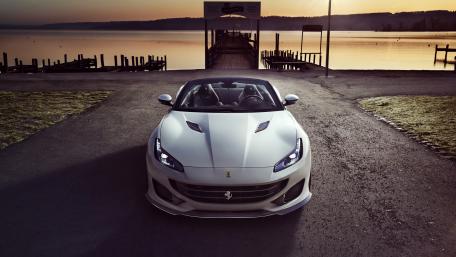 Sleek Luxury Ferrari Portofino Cabriolet Wallpaper wallpaper
