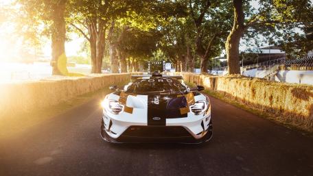 Ultimate Ford Performance at Sunset wallpaper