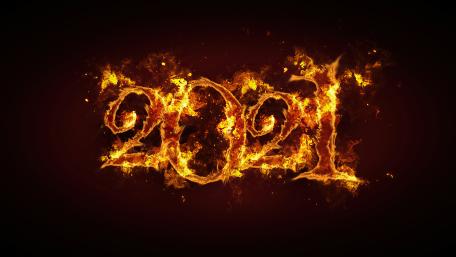 2021 Flame wallpaper