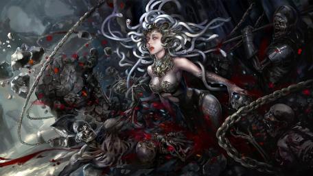 Medusa's Wrath Unleashed wallpaper