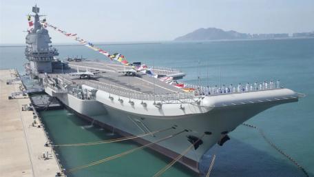 Chinese aircraft carrier Shandong wallpaper
