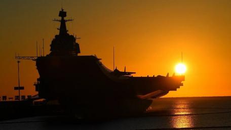 First China-made aircraft carrier Shandong wallpaper