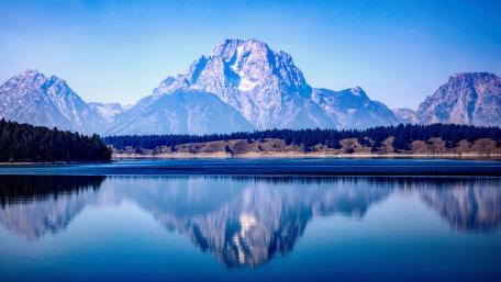Mount Moran, Grand Teton National Park wallpaper
