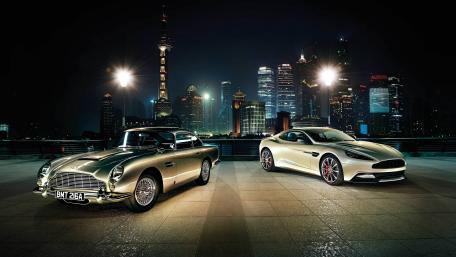 Elegant Supercars Under City Lights wallpaper