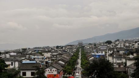 Small town wallpaper