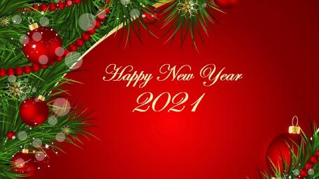 Joyful New Year Celebration 2021 Wallpaper wallpaper