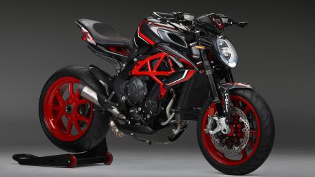 Sleek MV Agusta Brutale Motorcycle Wallpaper wallpaper