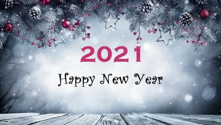 2021 Happy New Year wallpaper