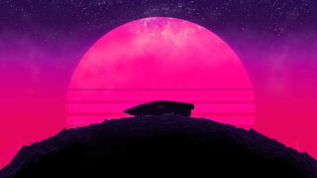 Neon Sunset wallpaper