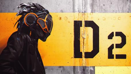 Futuristc helmet wallpaper
