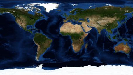 Stunning View of Earth from Space wallpaper