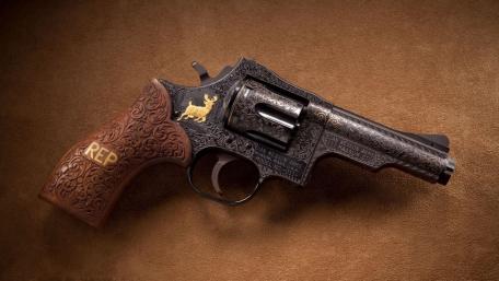 Elegantly Crafted Revolver Wallpaper wallpaper