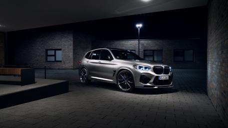 Sleek BMW X3 Under Night Lights wallpaper