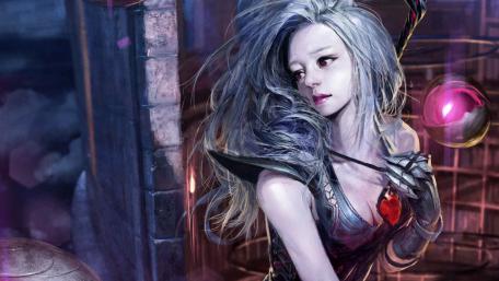 Mystical Beauty in a Enchanted Realm wallpaper