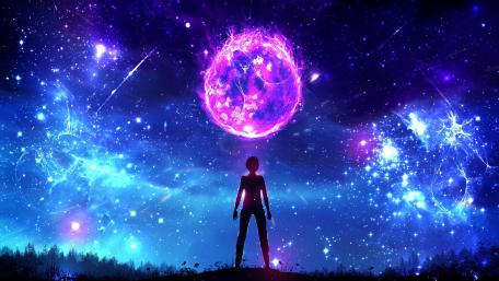 Cosmic Explorer wallpaper