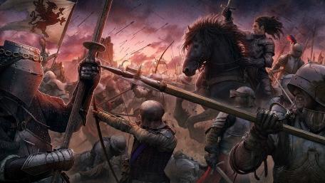 Medieval battle wallpaper