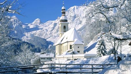 Parish Church of St. Sebastian wallpaper