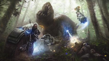 Jurassic Combat wallpaper