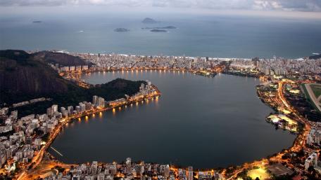 Rodrigo de Freitas Lagoon wallpaper