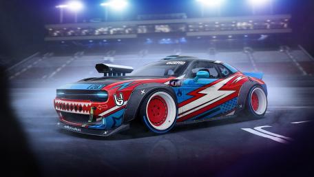 Fierce Drift Champion Under Night Lights wallpaper