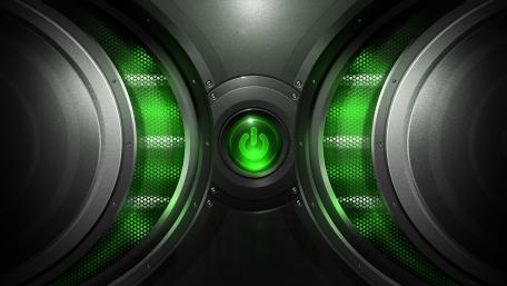 Power button wallpaper