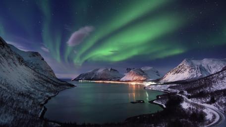 Aurora Polaris from Norway wallpaper