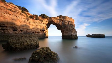 Arco de Albandeira, Praia de Albandeira wallpaper