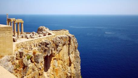 Lindos Acropolis wallpaper