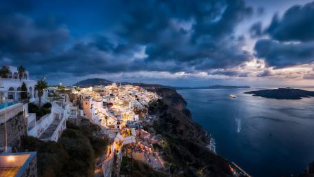 Oia, Santorini wallpaper
