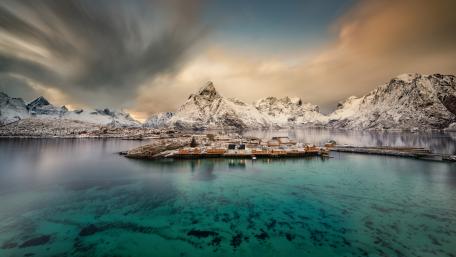 Sakrisoya (Norway) wallpaper