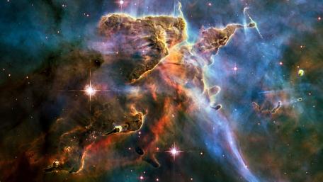 Celestial Wonders Captured by Hubble wallpaper