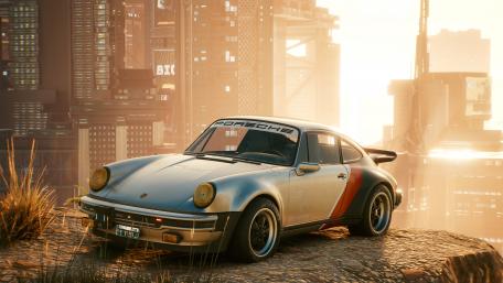 Abandoned Porsche 911 (Old model) wallpaper