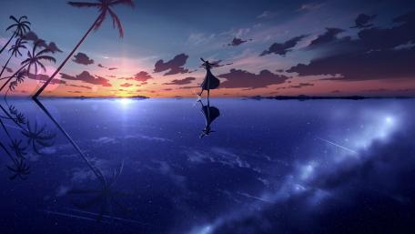 Dancing in the dawn wallpaper