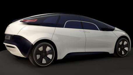 Tesla Eye concept side view wallpaper