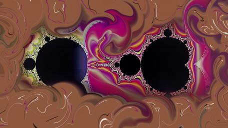 Mixtures and fractals. 2021. wallpaper