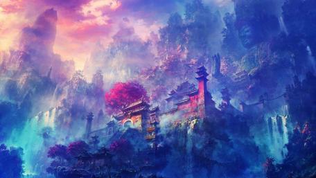 The Enchanted City wallpaper