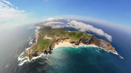 South Africa aerial view wallpaper