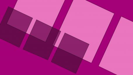 Vivid Minimalist Geometry in Pink Shades wallpaper