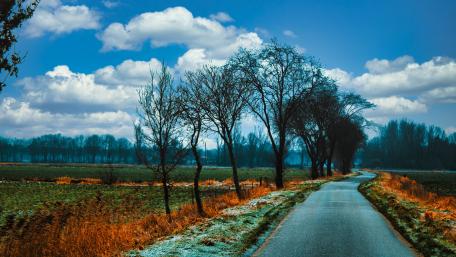 Lost Road in Germany wallpaper