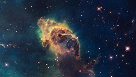 Cosmic Whispers of the Nebula World wallpaper