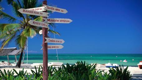 Beach in Cayo Sabinal wallpaper