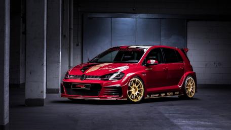 Volkswagen Sports Elegance in Motion wallpaper