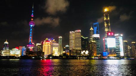 Night at Shanghai wallpaper
