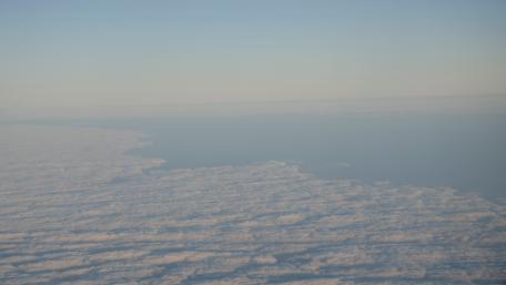 snow in the clouds wallpaper