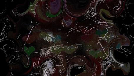Vibrant Swirls of Colorful Abstract Art wallpaper
