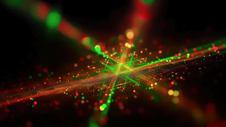 Glittering Lights in Motion wallpaper